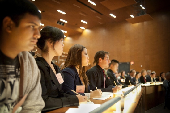 Students at the Founders Symposium